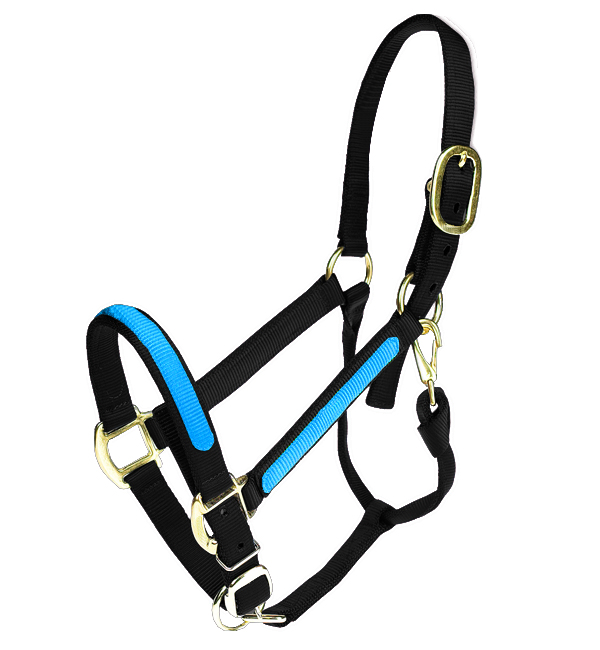 Custom Adjustable Overlay Nylon halter