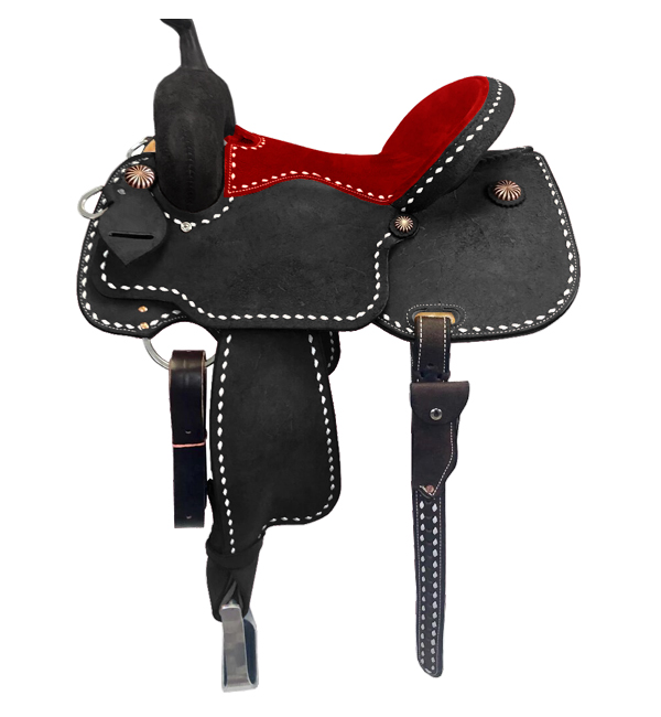 Barrel Stitched Western Saddle For Horse